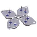 4 x 2N3055 15A 60V NPN AF Audio Power Transistor TO-3 H8D3