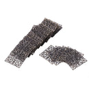 50 Bronze Tone Square Filigree Wraps Connectors 40mm