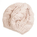 Winter Lady's Warmer Knitted Beret Braided Ski Cap Baggy Beanie Crochet Hat W5S9
