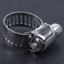 15 Pcs Stainless Steel 8mm to 12mm Hose Pipe Clamps Clips Fastener T7O1