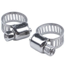 15 Pcs Stainless Steel 8mm to 12mm Hose Pipe Clamps Clips Fastener T7O1