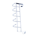 5 Hooks Over Door Home Bathroom Kitchen Coat Towel Loop Hanger Rack Holder