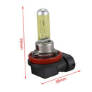 2x H11 55W 3000k Golden Yellow Xenon HID Halogen Light Fog Lamp Bulb Headli B5Y2