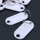Key Ring Tags(100pcs white) D2R4