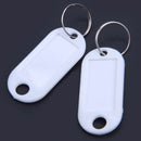 Key Ring Tags(100pcs white) D2R4
