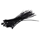 3mm x 150mm Auto Wire Push Cable Zip Tie Organizer White Black 100 Pcs B5X9