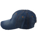 Fashion Men Women Sport Hat Casual Denim Baseball Ball Cap Sun Unisex Plain Z5P3