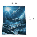 2.1x1.5m Space Planet Studio Props Photo Photography Cloth Backdrop Backgro D5K5