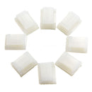 30x Cable holder Cable clip Cable clamp Self-adhesive white X3J9