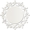 3D Circle Wreath Silver DIY Shape Mirror Wall Stickers Home Wall Bedroom Office Decor