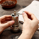 Turkish Mini Metal Hand Coffee Grinder Spice Salt Pepper Mill Kitchen Removable