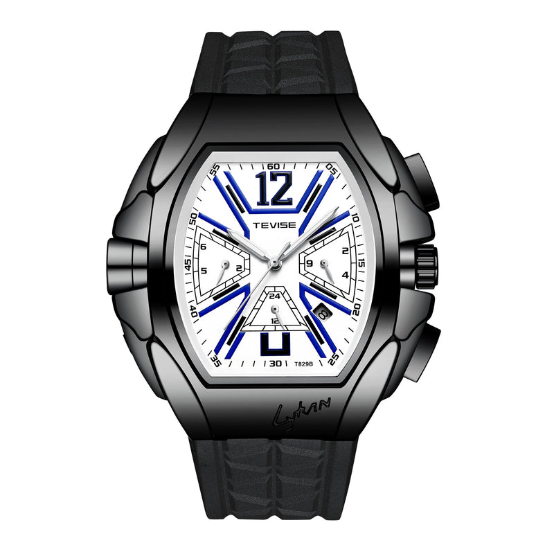 TEVISE T829 All Metal Case Automatic Mechanical Watch Luminous Display Men Watch
