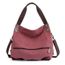 16L Women Canvas Handbag Tote Crossbody Messenger Shoulder Bag Outdoor Travel