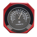 7/8" 1" Motorcycle Accessory Handlebar Mount Clock Watch & Thermometer