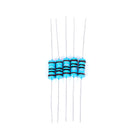 45pcs 11x4mm Body 1W 1% 1 Ohm Metal Lead Resistors Axial Lead I6M6