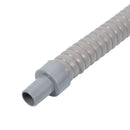 1pcs Plastic Water Drain Pipe Hose 60cm Long for Air Conditioner Gray Y2I8