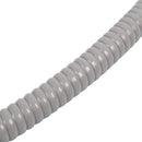 1pcs Plastic Water Drain Pipe Hose 60cm Long for Air Conditioner Gray Y2I8