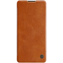 NILLKIN Flip Bumper Shockproof Card Slot Holder Full Cover PU Leather Vintage Protective Case for Samsung Galaxy S10 Lite