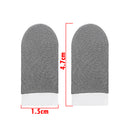 Bakeey 1 Pair Breathable Game Controller Finger Touch Screen Gloves Sweat Proof Gaming Finger Gloves Non-Scratch Sleeve Sensitive Nylon Mobile Touch for PUBG Mobile Game