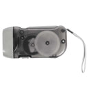 3 LED Dynamo Wind Up Flashlight Torch Light Hand Press Camping grey O7M8