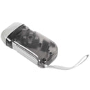 3 LED Dynamo Wind Up Flashlight Torch Light Hand Press Camping grey O7M8