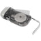 3 LED Dynamo Wind Up Flashlight Torch Light Hand Press Camping grey O7M8