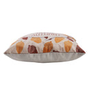 Fall Harvest Nuts Hello Autumn Throw Pillow Case flax Home Office Living Ro G3U2