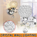 40 LED Modern Crystal Wall Lamp Sconce Light for Bedroom Hallway
