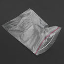 100 pieces 12*8cm Transparent Plastic Seal Zip Closure Zip Closed Bag B9G7