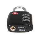 KCASA LK-30 3 Digit TSA Combination Lock Travel Security Approved Luggage Padlock Luggage Lock
