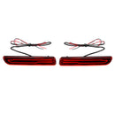 LED Rear Bumper Reflector Tail Brake Drive Fog Light Pair for Suzuki SX4 2007-2018