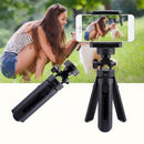 Bakeey 360 Degree Rotation Foldable Live Broadcasting Selfie Photographing Tripod Selfie Stick Desktop Phone Holder