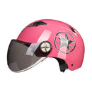 Motorcycle Scooter Half Face Helmet UV Protection 7 Colors
