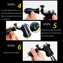 Professional Bishop Rotary Tattoo Motor Machine Hook Line Jack Aluminum