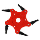 5 Steel Blades Razor Grass Trimmer Head 65Mn Lawn Mower Grass Cutter Brush Cutter Set