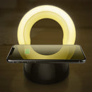 Bakeey 10W 7.5W Fast Wireless Charger Pad With Adjustable LED Light For iPhone X 8Plus Xiaomi Mix 2S