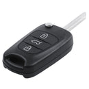 Remote Folding Key Shell Case 3-Buttons Fob For Hyundai I20 I30 IX35 I35 Un