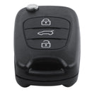 Remote Folding Key Shell Case 3-Buttons Fob For Hyundai I20 I30 IX35 I35 Un