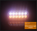 Ultra-thin 12LED Side Strobe Lights 36W Flash Lamp Aluminum Housing 7 Colors 12-24V for Pickup Truck Motorcycle