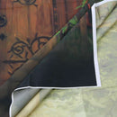 Vinyl Backdrop Photography Prop Trees Retro Doors Photo Background 5x7FT J5P8