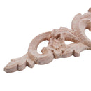 New 1pcs Wood Oak Carved Corner Onlay Applique Furniture Home Decor(20*5cm)