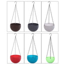 Fashion Plant Hanging Basket Flower Pot Stainless Steel Chain Planter Garden Home Decorations