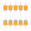 10cps Gas Inline Fuel Filters 1/4 Inch X 5/16 Inch for Kawasaki Kohler Brig