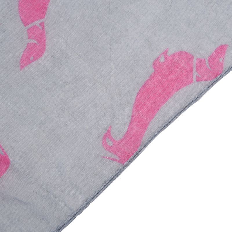Sausage Dachshund Dog Animal Ladies Scarf Shawl Soft Feel 180 x 90cm White B3X8
