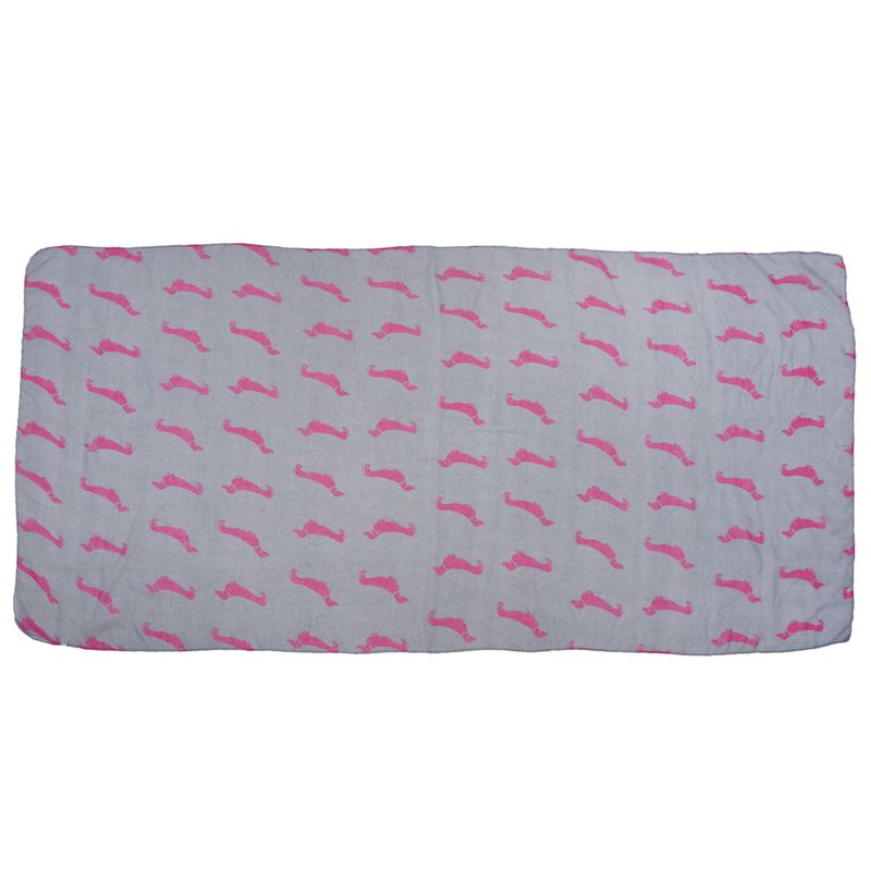 Sausage Dachshund Dog Animal Ladies Scarf Shawl Soft Feel 180 x 90cm White B3X8