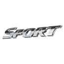 3D SPORT Chrome ABS Car Trunk Badge Emblem Decor Decals Sticker