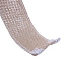 2.5M Hemp Ribbon with Lace Trims Tape Rustic Wedding Decor C E2E7