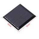 0.25W 5V solar panel drop glue board DIY solar panels Polycrystalline silic