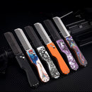 IPRee 4 In 1 Tactical Tungsten Steel Comb Safety Survival Emergency EDC Gadget