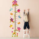 Miico FX1020L Cartoon Tree Branch Height Stickers Children's Room Wall Sticker Height Measurement Stickers